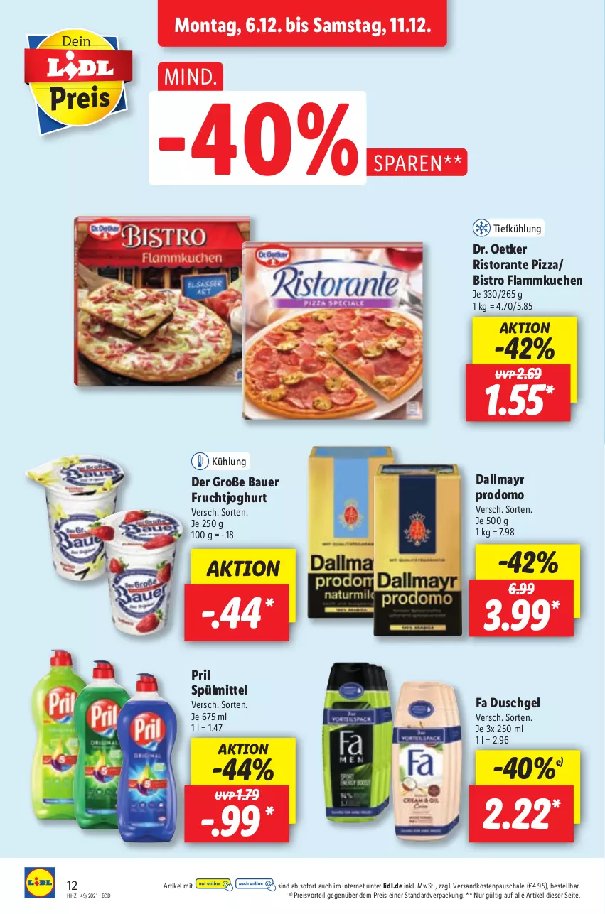 Aktueller Prospekt Lidl - Aktionsprospekt - von 06.12 bis 11.12.2021 - strona 12