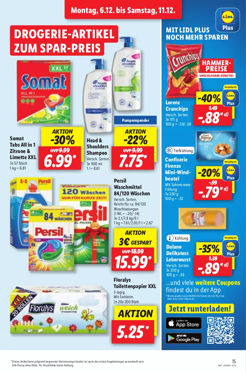 Aktueller Prospekt Lidl - Aktionsprospekt - von 06.12 bis 11.12.2021 - strona 15