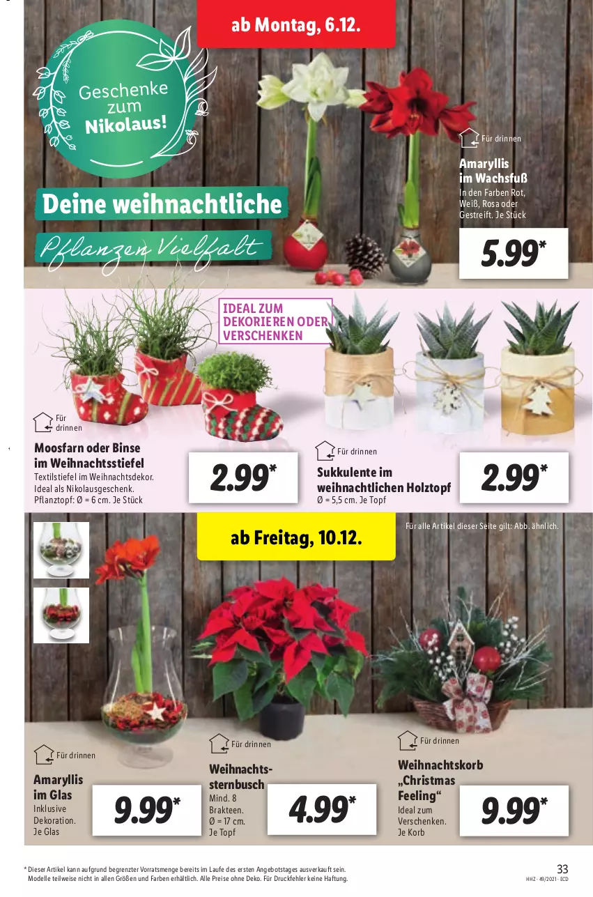 Aktueller Prospekt Lidl - Aktionsprospekt - von 06.12 bis 11.12.2021 - strona 33