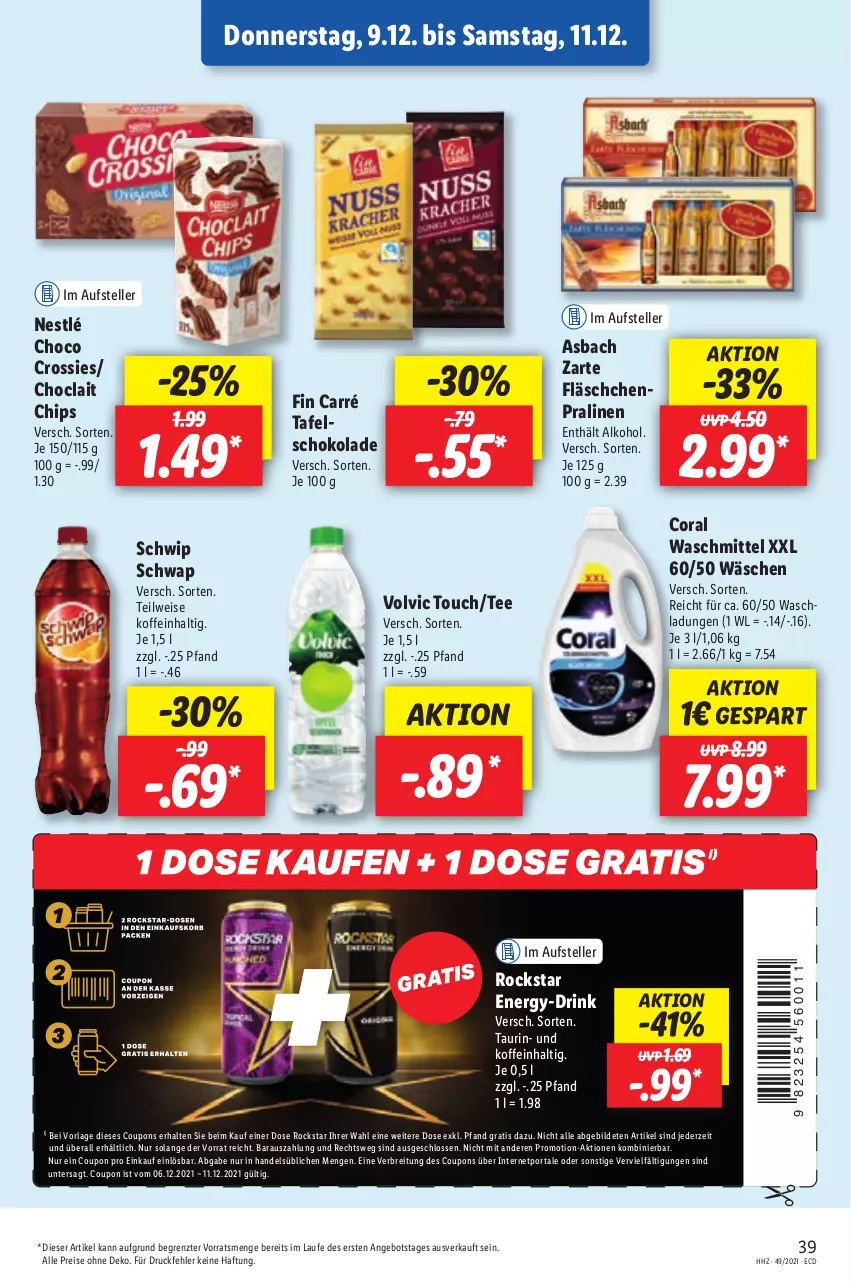 Aktueller Prospekt Lidl - Aktionsprospekt - von 06.12 bis 11.12.2021 - strona 39