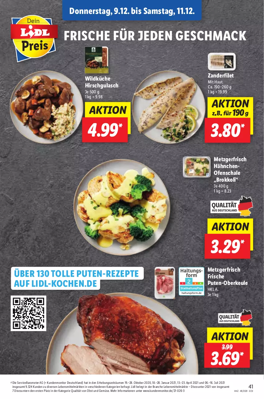 Aktueller Prospekt Lidl - Aktionsprospekt - von 06.12 bis 11.12.2021 - strona 41