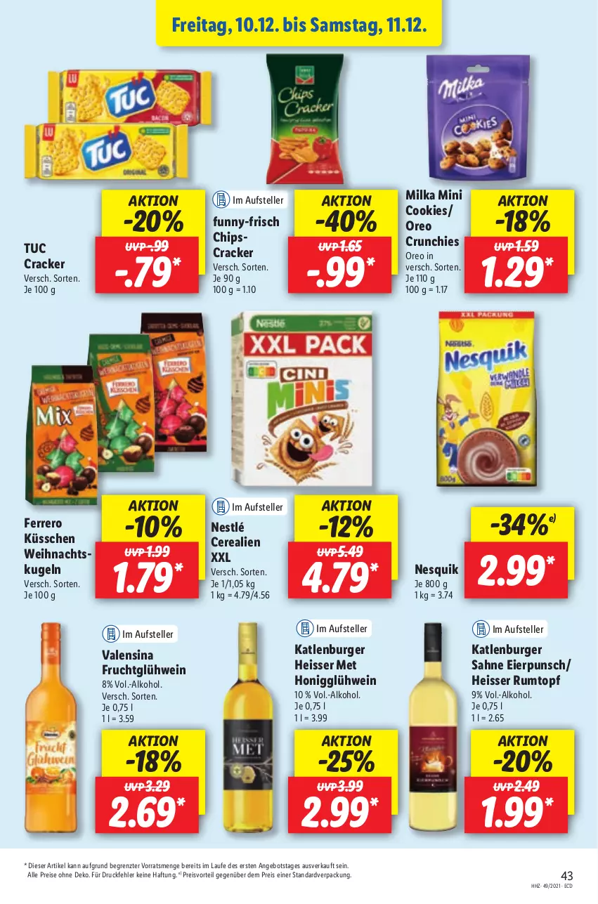 Aktueller Prospekt Lidl - Aktionsprospekt - von 06.12 bis 11.12.2021 - strona 43