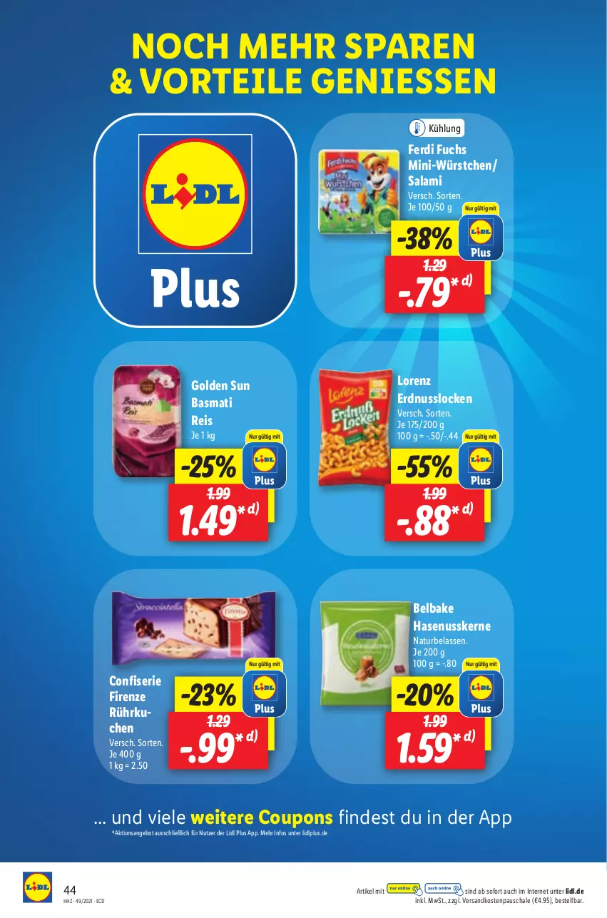 Aktueller Prospekt Lidl - Aktionsprospekt - von 06.12 bis 11.12.2021 - strona 44