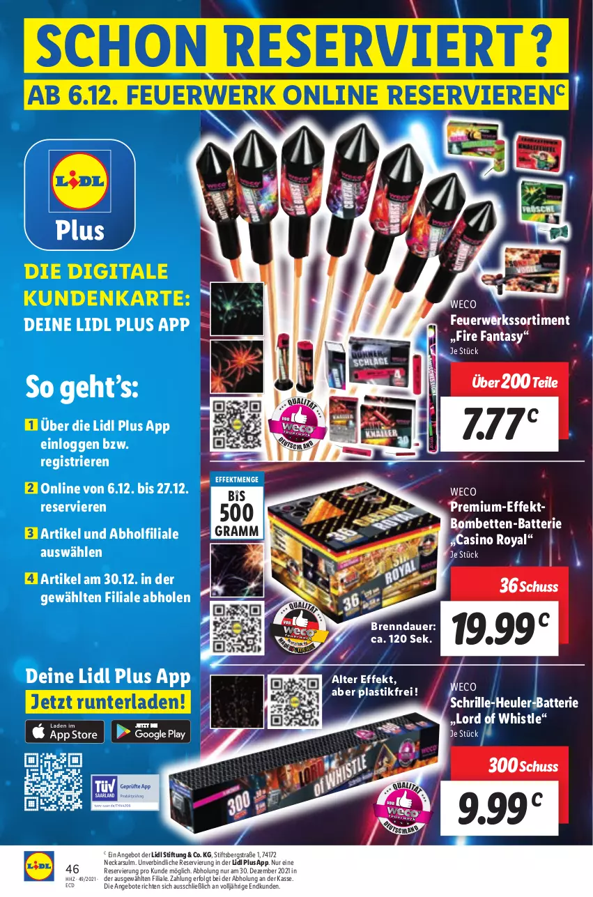 Aktueller Prospekt Lidl - Aktionsprospekt - von 06.12 bis 11.12.2021 - strona 46