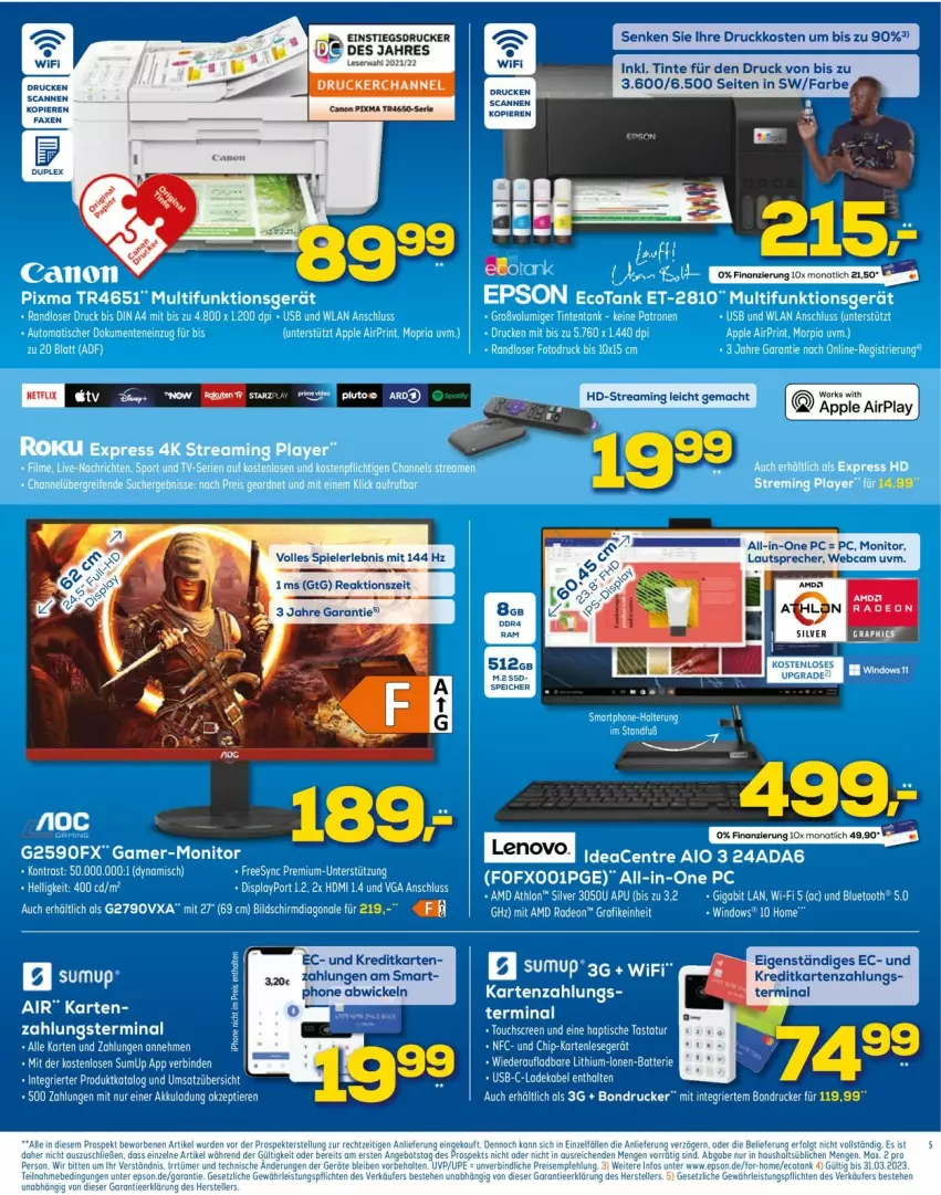 Aktueller Prospekt Euronics - Prospekte - von 08.06 bis 15.06.2022 - strona 5 - produkty: Apple, lautsprecher, lenovo, mac, monitor, Spiele, Ti, WICK