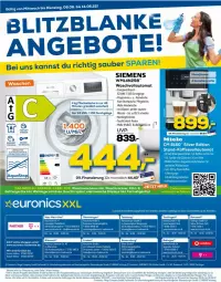 Gazetka promocyjna Euronics - Prospekte - Gazetka - ważna od 15.06 do 15.06.2022 - strona 12 - produkty: angebot, angebote, auto, Elektro, elle, gefu, geschirr, geschirrspüler, kaffee, kaffeevollautomat, lays, miele, Rauch, Reinigung, siemens, spee, tee, Ti, Trockner, waschmaschine, waschmaschinen, waschtrockner, waschvollautomat, wein