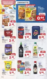 Gazetka promocyjna Combi - Prospekte - Gazetka - ważna od 24.08 do 24.08.2024 - strona 14 - produkty: aufstrich, barilla, Becher, beutel, bockwurst, böklunder, creme, Dr. Oetker, eis, essig, flasche, frankfurter, frucht, fruchtaufstrich, goldsaft, grafschafter, haselnuss, Haselnusscreme, kikkoman, Kühne, lebensmittel, maggi, maggi fix, milka, müsli, nuss, pasta, reis, saft, sauce, saucen, soja, Sriracha, Ti, vita, vitalis, vitalis müsli, wiener, wurst, würstchen, ZTE