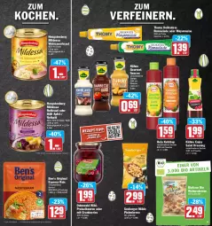 Gazetka promocyjna Hit - Prospekte - Gazetka - ważna od 09.04 do 09.04.2022 - strona 15 - produkty: apfel, auer, beere, beeren, Berger, beutel, bio, cranberries, dell, dressing, eis, elle, flasche, gin, Hela, hengstenberg, ketchup, Kraut, Kühne, mayonnaise, nuss, odenwald, pinienkerne, reis, remoulade, rotkohl, salat, sauce, saucen, Sauerkraut, seeberger, teller, thomy, Ti, walnuss, walnusskerne, wein, Weinsauerkraut, Wild, Yo