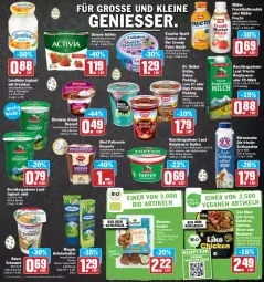 Gazetka promocyjna Hit - Prospekte - Gazetka - ważna od 09.04 do 09.04.2022 - strona 9 - produkty: activia, auer, aus dem kühlregal, bärenmarke, Bau, Bauer, Becher, bratwurst, butter, buttermilch, danone, danone activia, dessert, desserts, Dr. Oetker, ehrmann, Ehrmann Grand Dessert, eis, elle, exquisa, Falafel, flasche, frucht, früchte, früchten, grütze, gyros, joghur, joghurt, joghurt mild, kräuter, kräuterbutter, kühlregal, landliebe, landliebe joghurt, leine, Like Meat, meggle, merl, milch, Müller, natur, natura, nuss, pudding, quark, quark genus, quark genuss, regal, reis, sahne, schlagsahne, schmand, schnitzel, teller, Ti, topf, Topfen, wurst
