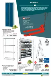 Gazetka promocyjna Metro - Transport & Lagern Spezial - Gazetka - ważna od 16.11 do 16.11.2022 - strona 13 - produkty: Bank, eis, elle, kleid, kleider, kraft, LG, Palette, regal, reis, Schal, Schrank, teller, Ti