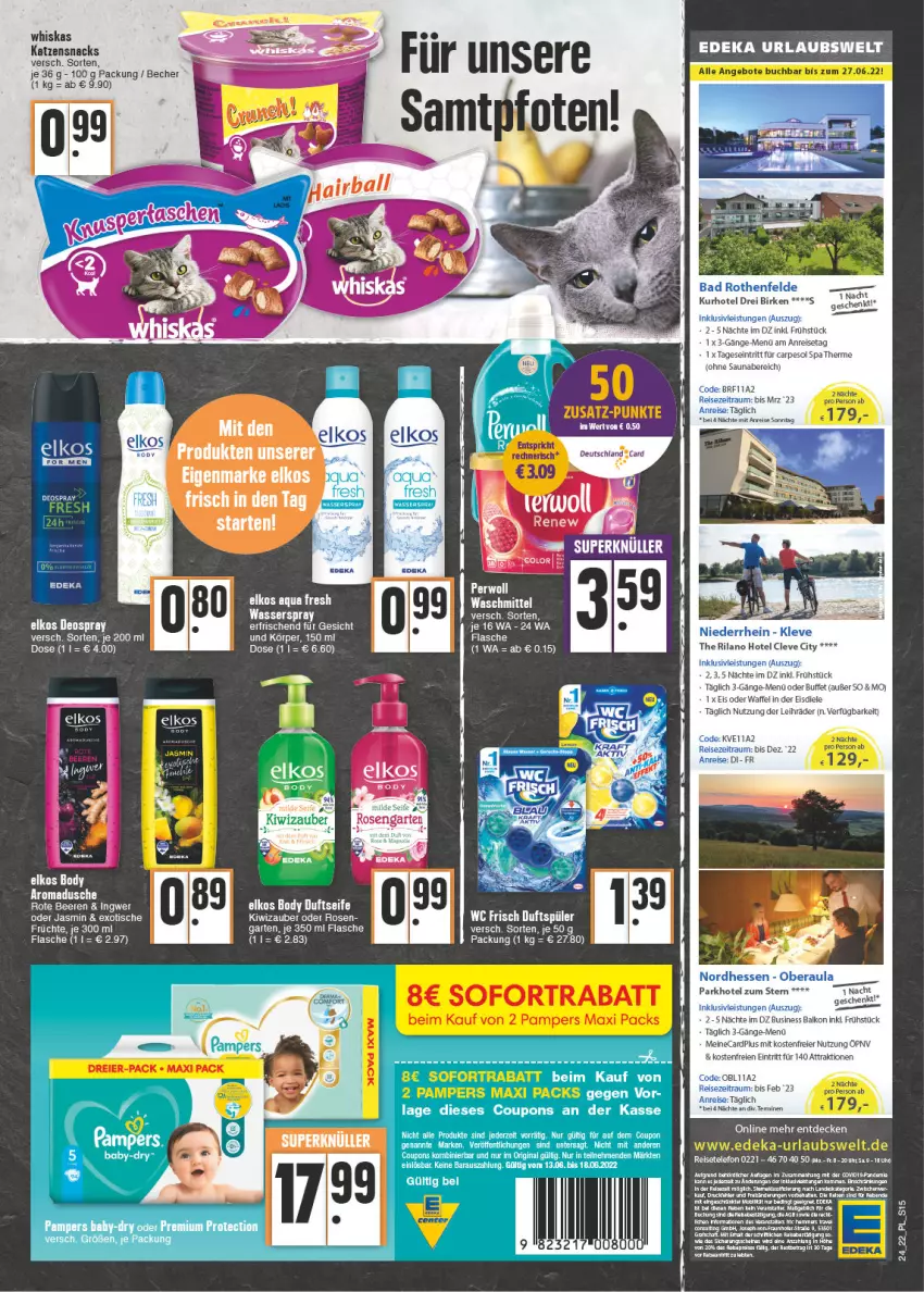 Aktueller Prospekt E Center - Angebote der Woche - von 13.06 bis 18.06.2022 - strona 15 - produkty: aqua, Becher, beere, beeren, body, buch, decke, deka, deo, deospray, eier, eis, elkos, ente, flasche, Garten, ingwer, kiwi, mab, reis, rosen, sac, Seife, telefon, Ti, tisch, torte, waschmittel, wasser