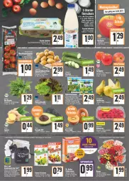 Gazetka promocyjna E Center - Angebote der Woche - Gazetka - ważna od 18.06 do 18.06.2022 - strona 3 - produkty: angebot, beere, beeren, beutel, bio, blume, blumen, cola, croutons, eier, eimer, eis, Elan, ente, flasche, Frühkartoffeln, gelierzucker, himbeer, himbeere, himbeeren, jumbo, kartoffel, kartoffeln, kiwi, kräuter, kräutern, lebensmittel, leimer, mit zwiebeln, rosen, rucola, salat, Schal, Schale, spargel, speisefrühkartoffeln, tafeläpfel, tee, Ti, Tiere, Weste, zucker, zwiebel, zwiebeln