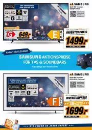 Gazetka promocyjna Expert Aurich - Prospekte - Gazetka - ważna od 03.03 do 03.03.2022 - strona 6 - produkty: asti, dvb, DVB-T, eis, fernseher, Germ, qled, reis, Samsung, Ti, tisch, tuner, uhd