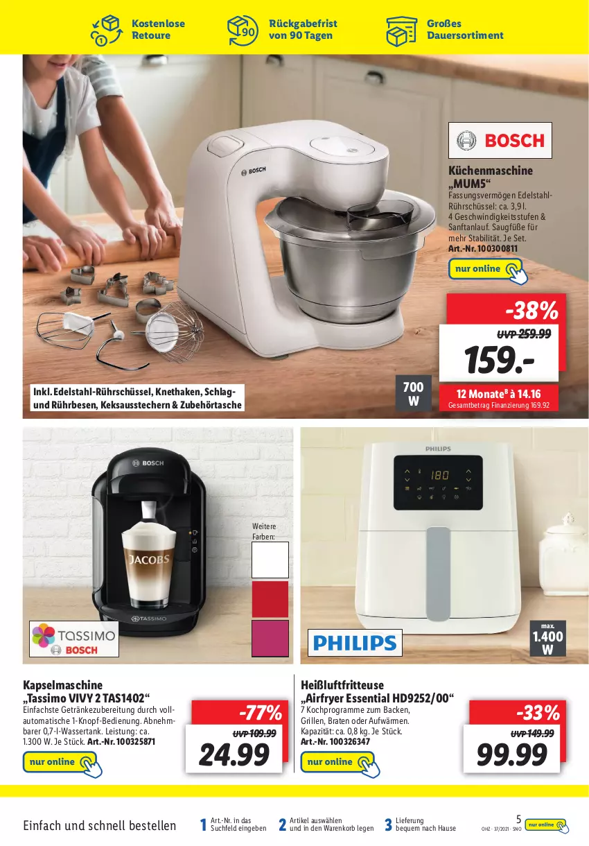 Aktueller Prospekt Lidl - Onlineshop-Highlights der Woche - von 13.09 bis 19.09.2021 - strona 5