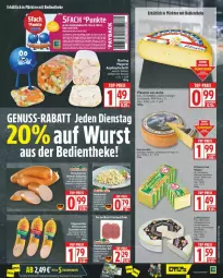 Gazetka promocyjna Edeka - Prospekte - Gazetka - ważna od 19.07 do 19.07.2025 - strona 5 - produkty: asti, aufschnitt, eis, fleisch, HP, Käse, mac, merl, payback, reis, schnittkäse, tee, Ti, top-preis, wurst, ZTE