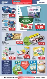 Gazetka promocyjna Combi - Prospekte - Gazetka - ważna od 19.03 do 19.03.2022 - strona 10 - produkty: actimel, activia, angebot, angebote, baguette, baguettes, Becher, bio, Brei, butter, danone, danone activia, discount, drink, eier, eis, flasche, joghur, joghurt, Kinder, kinder pingui, knoblauch, kräuter, landliebe, meggle, milch, Milchschnitte, Müller, nuss, pingui, rahmjoghurt, reis, ring, Ti, weihenstephan