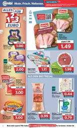 Gazetka promocyjna Combi - Prospekte - Gazetka - ważna od 19.03 do 19.03.2022 - strona 8 - produkty: angebot, angebote, bacon, bio, brot, brötchen, butter, Croissant, croissants, curry, discount, eis, elle, gouda, grill, herta, Kaiser, leine, meica, Mett, mit gouda, regal, reinert, reis, rügenwalder, rügenwalder mühle, saft, saftschinken, salami, Schal, Schale, schinken, schnitzel, Schwarzbrot, sinnack, teller, Ti, Vegeta, wiltmann