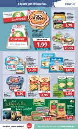 Gazetka promocyjna Combi - Prospekte - Gazetka - ważna od 19.03 do 19.03.2022 - strona 9 - produkty: albray, almette, Becher, chavroux, creme, edelcreme, eier, friesischer hirtenkäse, frischkäse, gervais, hirtenkäse, Käse, käsescheiben, kerrygold, kerrygold extra, Mett, milch, Ofen, Ofenkäse, regal, Reibekäse, rel, rouge, rougette, saint albray, salakis, salat, Salatwürfel, salz, würfel, ziegenfrischkäse, zott, zottarella, zottarella minis