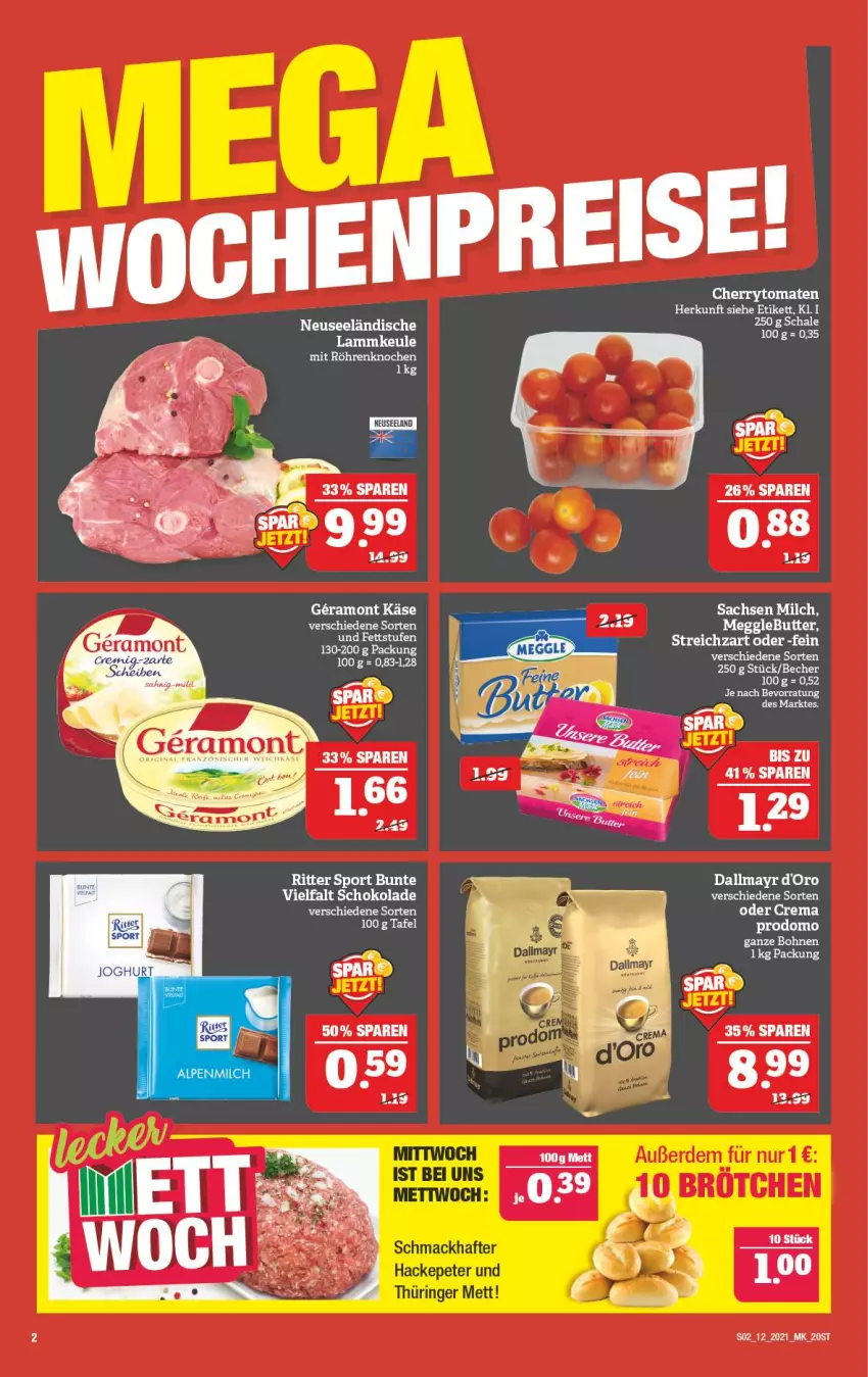 Aktueller Prospekt Marktkauf - Prospekt - von 21.03 bis 27.03.2021 - strona 2 - produkty: bett, bohne, bohnen, dallmayr, Elan, gin, joghur, joghurt, Käse, milch, prodomo, ritter, ritter sport, sac, Schal, Schale, schoko, schokolade, Sport