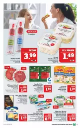 Gazetka promocyjna Marktkauf - Prospekt - Gazetka - ważna od 27.03 do 27.03.2021 - strona 13 - produkty: arla, arla buko, Becher, bresso, Buko, chavroux, ciabatta, eis, feta, fleisch, fleischwurst, frischkäse, gutfried, Käse, käsescheiben, malz, milch, pute, Rauch, reis, rind, salami, schinken, Schmalz, schwarzwälder schinken, Spezi, Ti, tradizionale, wein, wiltmann, wurst