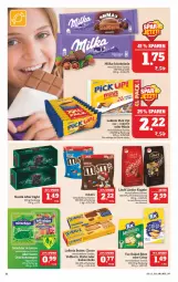 Gazetka promocyjna Marktkauf - Prospekt - Gazetka - ważna od 27.03 do 27.03.2021 - strona 20 - produkty: after eight, bier, bites, butter, hafer, hitschler, kakao, keks, korn, Kugel, leibniz, lindor, lindt, milka, milka schokolade, Pick Up!, schoko, schokolade, Ti, tuc