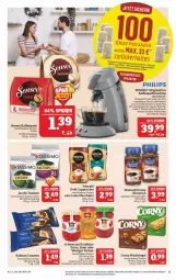 Gazetka promocyjna Marktkauf - Prospekt - Gazetka - ważna od 27.03 do 27.03.2021 - strona 21 - produkty: ACC, asti, auto, bahlsen, beere, bohne, bohnen, bohnenkaffee, Cap, cappuccino, chia, cin, comtess, corny, eis, elle, gin, heidelbeere, jacobs, jacobs tassimo, kaffee, kaffeepads, konfitüre, konfitüre extra, latte, latte macchiato, löslicher bohnenkaffee, mac, macchiato, Mode, müsli, Müsliriegel, reis, riegel, Schal, Schwartau, senseo, sim, tasse, tassimo, teller, Ti, tisch, zucker