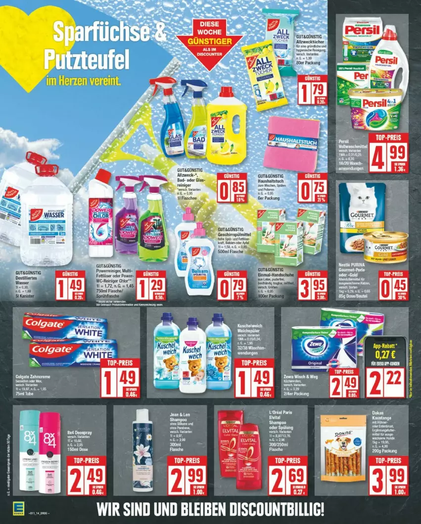 Aktueller Prospekt Edeka - Prospekte - von 11.03 bis 16.03.2024 - strona 14 - produkty: colgate, eis, LG, reis, Ti, top-preis, tuc