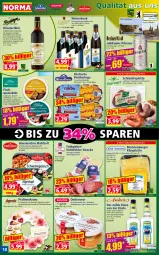 Gazetka promocyjna Norma - Norma - Gazetka - ważna od 03.02 do 03.02.2025 - strona 10 - produkty: Becher, Bratheringe, burger, edamer, eis, filet, Filetierte Bratheringe, fisch, flasche, fleisch, frühstücksfleisch, gewürz, gin, gulasch, Hausmacher, hering, Herings, Heringshappen, Jubiläums, Käse, knoblauch, Kranz, kräuter, kräutern, Kreide, kühlregal, landleberwurst, latte, leberwurst, likör, lorenz, Maasdam, maasdamer, mac, marinade, nudel, nudeln, pils, pilsener, pralinen, regal, rezept, ring, Rotwurst, Schal, Schale, schinken, schwein, schweine, schweinegulasch, Spezi, Ti, tisch, topf, wein, weine, wurst