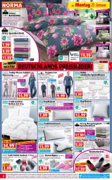 Gazetka promocyjna Norma - Norma - Gazetka - ważna od 03.02 do 03.02.2025 - strona 2 - produkty: aloe vera, Anzug, ariel, asti, ball, Ballerinas, Bau, baumwolle, Bebe, beere, bett, Betten, Betttuch, bettwäsche, boxspringbett, bügel, cashmere, eis, Elan, elle, erde, gin, jersey-spannbetttuch, kissen, kopfkissen, Kuschelweich, LG, mab, matratze, matratzen, mikrofaser, ndk, Pyjama, Rauch, reifen, reine baumwolle, reis, reiss, Ria, ring, slip, Slipper, socken, spannbetttuch, Spezi, steppbett, Ti, Tipi, tisch, topper, tuc, usb, wolle