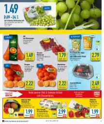 Gazetka promocyjna Diska - Prospekte - Gazetka - ważna od 05.02 do 05.02.2022 - strona 4 - produkty: aktionspreis, beere, beeren, bio, Blutorange, deka, edeka bio, eier, eis, himbeer, himbeere, himbeeren, mandarine, mandarinen, orange, orangen, paprika, paprika rot, reis, saft, Schal, Schale, suppe, tafeläpfel, tafeltrauben, Ti, tiefpreis, trauben