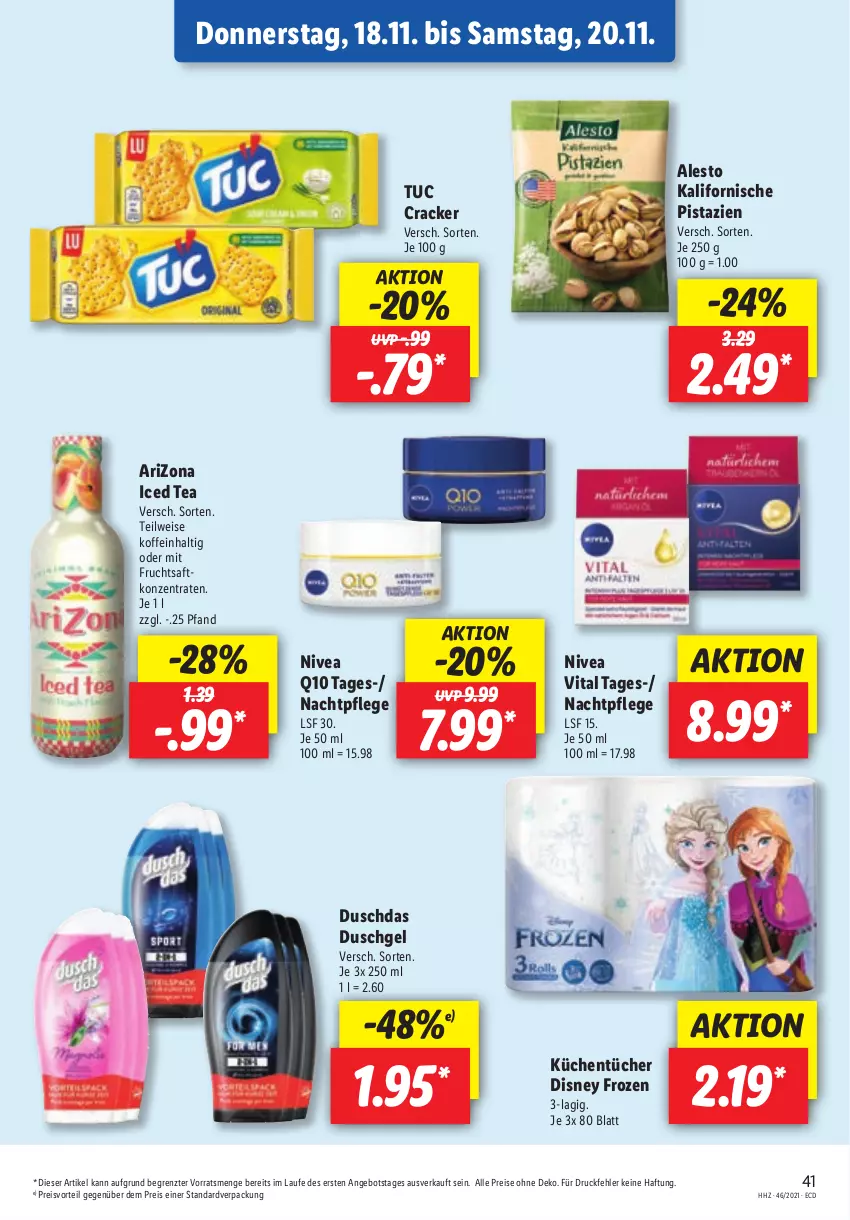 Aktueller Prospekt Lidl - Aktionsprospekt - von 15.11 bis 20.11.2021 - strona 41