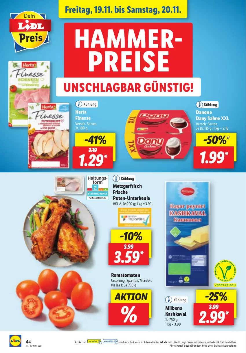 Aktueller Prospekt Lidl - Aktionsprospekt - von 15.11 bis 20.11.2021 - strona 44