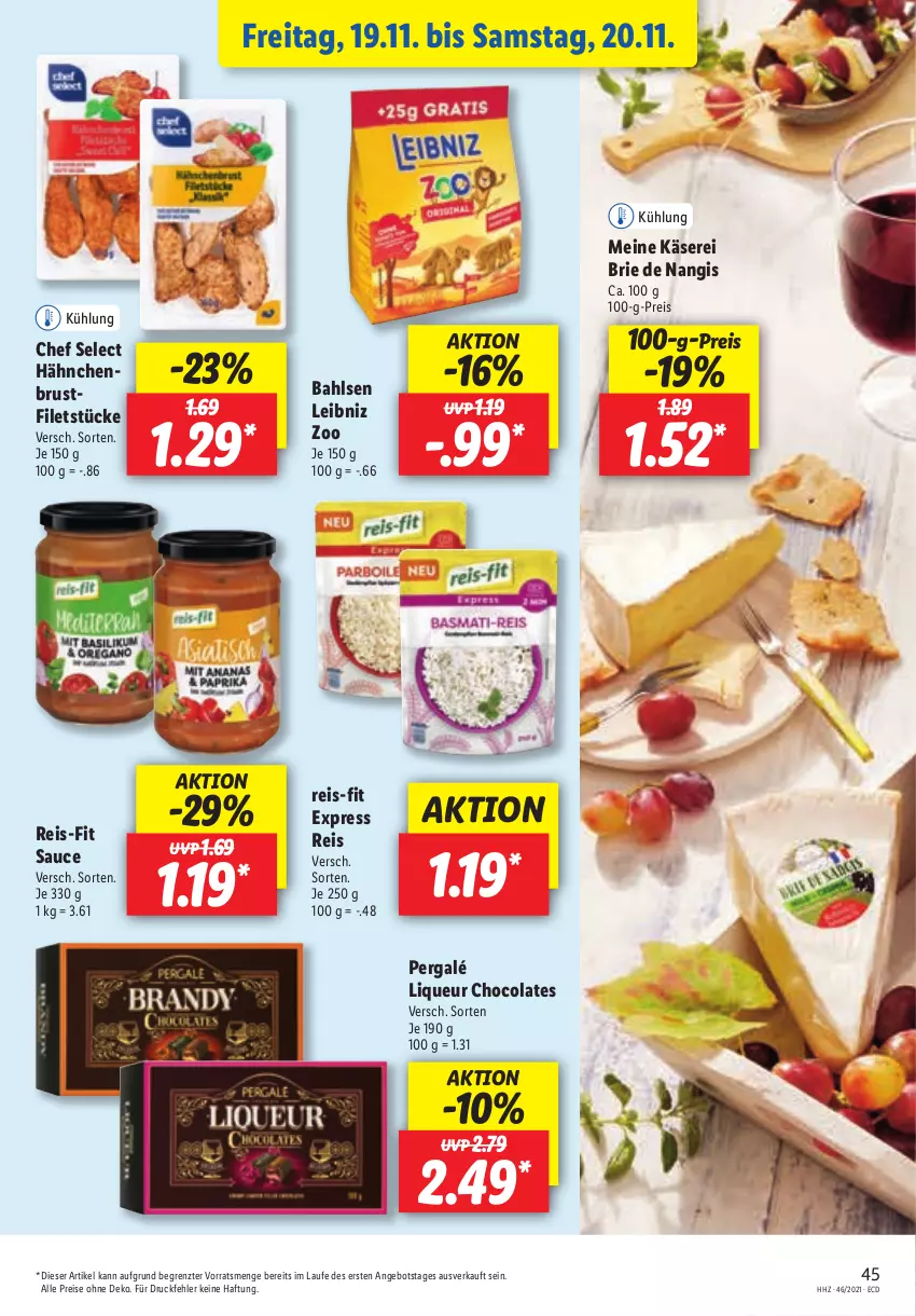 Aktueller Prospekt Lidl - Aktionsprospekt - von 15.11 bis 20.11.2021 - strona 45