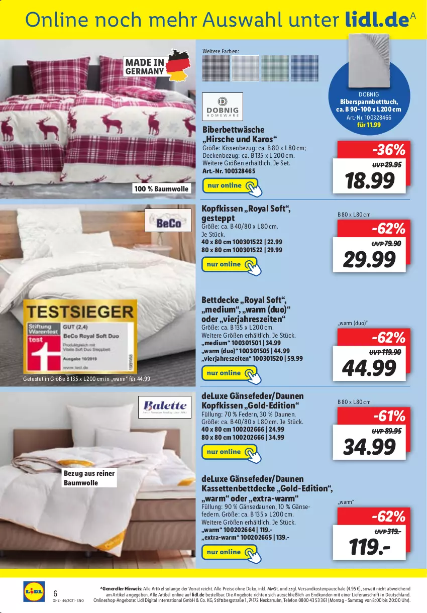 Aktueller Prospekt Lidl - Aktionsprospekt - von 15.11 bis 20.11.2021 - strona 54