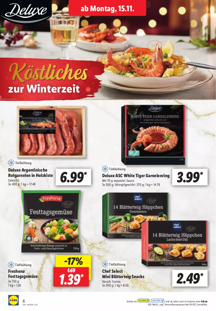 Aktueller Prospekt Lidl - Aktionsprospekt - von 15.11 bis 20.11.2021 - strona 6