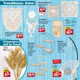 Gazetka promocyjna Thomas Philipps - Prospektwerbung - Gazetka - ważna od 30.04 do 30.04.2022 - strona 16 - produkty: Bau, baumwolle, dekoration, Finish, Garten, Holz, laterne, natur, perlen, regal, Ria, ring, Ti, Wanddeko, wolle, ZTE