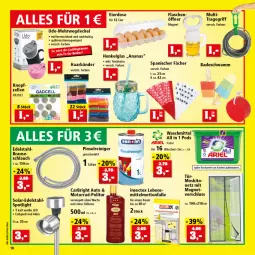 Gazetka promocyjna Thomas Philipps - Prospektwerbung - Gazetka - ważna od 30.04 do 30.04.2022 - strona 18 - produkty: akku, ananas, ariel, auto, Bad, Badeschwamm, brause, decke, Deckel, edelstahl, eier, flasche, henkel, Kinder, LG, Mottenfalle, Pinsel, Pods, reiniger, rwe, schlauch, schwamm, spülmaschinen, Ti, waschmittel