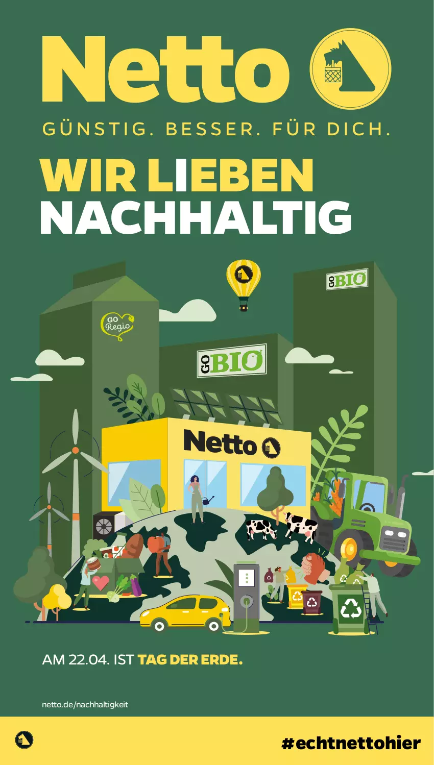 Aktueller Prospekt Netto - Woche 17-19 - von 22.04 bis 11.05.2024 - strona 1 - produkty: erde, Ti