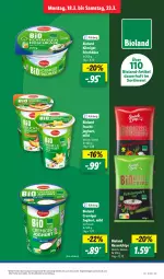 Gazetka promocyjna Lidl - Aktionsprospekt - Gazetka - ważna od 23.03 do 23.03.2024 - strona 13 - produkty: angebot, auer, bio, bioland, chips, eis, frischkäse, frucht, joghur, joghurt, Käse, Körniger Frischkäse, reis, Ti, ZTE