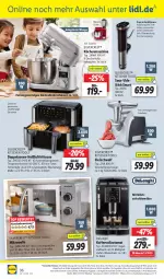 Gazetka promocyjna Lidl - Aktionsprospekt - Gazetka - ważna od 23.03 do 23.03.2024 - strona 48 - produkty: angebot, angebote, auto, delonghi, edelstahl, eis, elle, fleisch, fritteuse, Heißluftfritteuse, kaffee, kaffeevollautomat, küche, Küchen, küchenmaschine, lebensmittel, LG, mikrowelle, milch, ndk, reis, rel, Rührschüssel, Schal, Schale, schüssel, silvercrest, telefon, teller, Ti, timer, tisch, uhr, Waage, wasser, wassertank