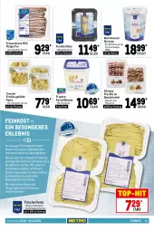 Gazetka promocyjna Metro - GastroJournal - Gazetka - ważna od 05.10 do 05.10.2022 - strona 11 - produkty: Becher, bier, Biere, bio, braun, butter, creme, Datteln, decke, eier, eimer, eis, elle, ente, feinkost, filet, filets, fisch, fische, forelle, Frische Pasta, frucht, früchte, fruchtjoghurt, gin, Griechischer Joghurt, gurke, joghur, joghurt, kartoffel, kartoffelsalat, krone, küche, Küchen, Küchensahne, Mantel, matjes, milram, molkereiprodukte, pasta, pflaume, pflaumen, quark, rama, rama cremefine, rel, rezept, rwe, sahne, salat, Schal, Schale, Speck, speisequark, Spezi, Ti, top-hit, Waage, wasser