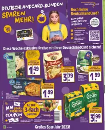 Gazetka promocyjna Edeka - Angebote der Woche - Gazetka - ważna od 03.06 do 03.06.2023 - strona 8 - produkty: Becher, braten, buch, deka, deutschland card, deutschlandcard, doppelrahmstufe, eis, flasche, gösser, kartoffel, kartoffeln, Käse, kuchen, natur, nudel, nudelsalat, Ofen, Ofenkäse, radler, rapsöl, reis, rouge, rougette, salat, smartphone, Ti, ZTE