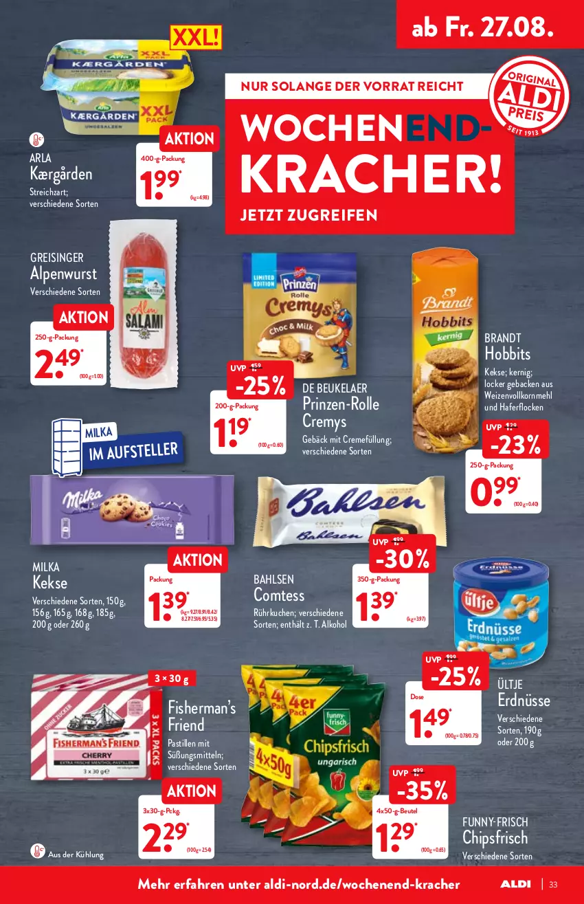 Aktueller Prospekt Aldi Nord - Multimedia - von 23.08 bis 28.08.2021 - strona 33