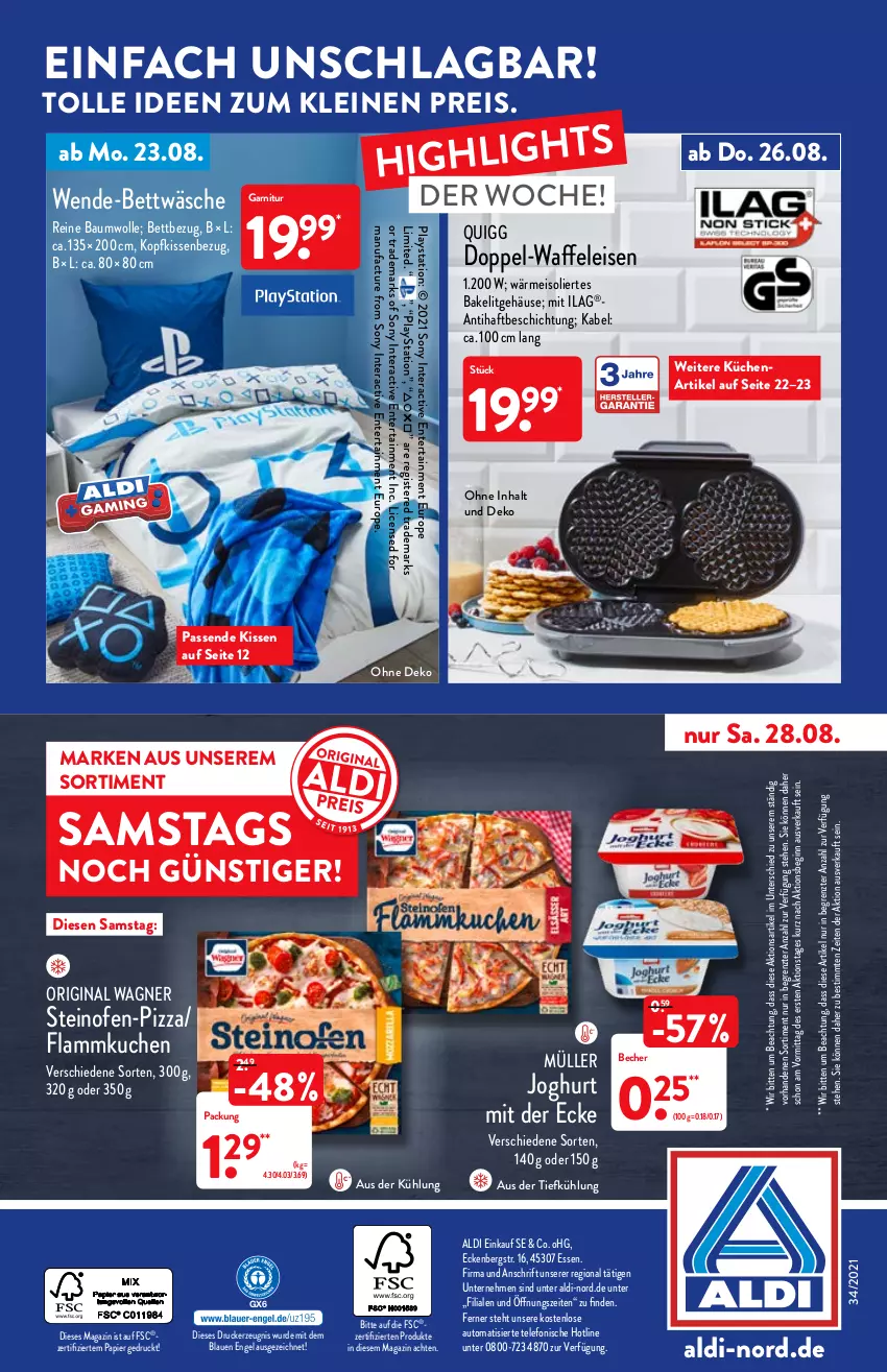 Aktueller Prospekt Aldi Nord - Multimedia - von 23.08 bis 28.08.2021 - strona 36