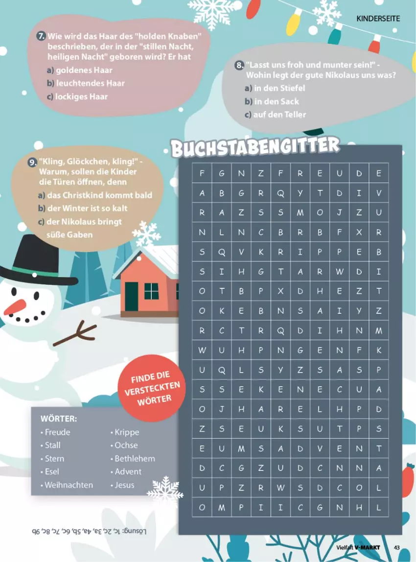 Aktueller Prospekt Vmarkt - VIELFALT - von 01.12 bis 31.12.2021 - strona 43