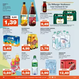 Gazetka promocyjna Real - Gazetka - ważna od 12.08 do 12.08.2023 - strona 16 - produkty: Alwa, bitburger, burger, Cap, capri-sun, desperados, eis, elle, frucht, fruchtsaft, fruchtsaftgetränk, gerolsteine, gerolsteiner, getränk, gin, Hohes C, LG, mineralwasser, natürliches mineralwasser, Rauch, reis, reiss, rheinfels quelle, saft, ssd, steiner, Ti, volvic, volvic natürliches, wasser