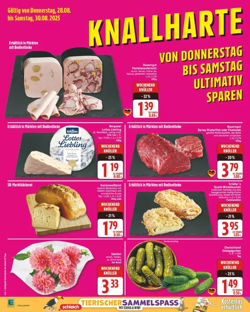 Aktueller Prospekt Edeka - Prospekte - von 25.08 bis 30.08.2025 - strona 14 - produkty: elle
