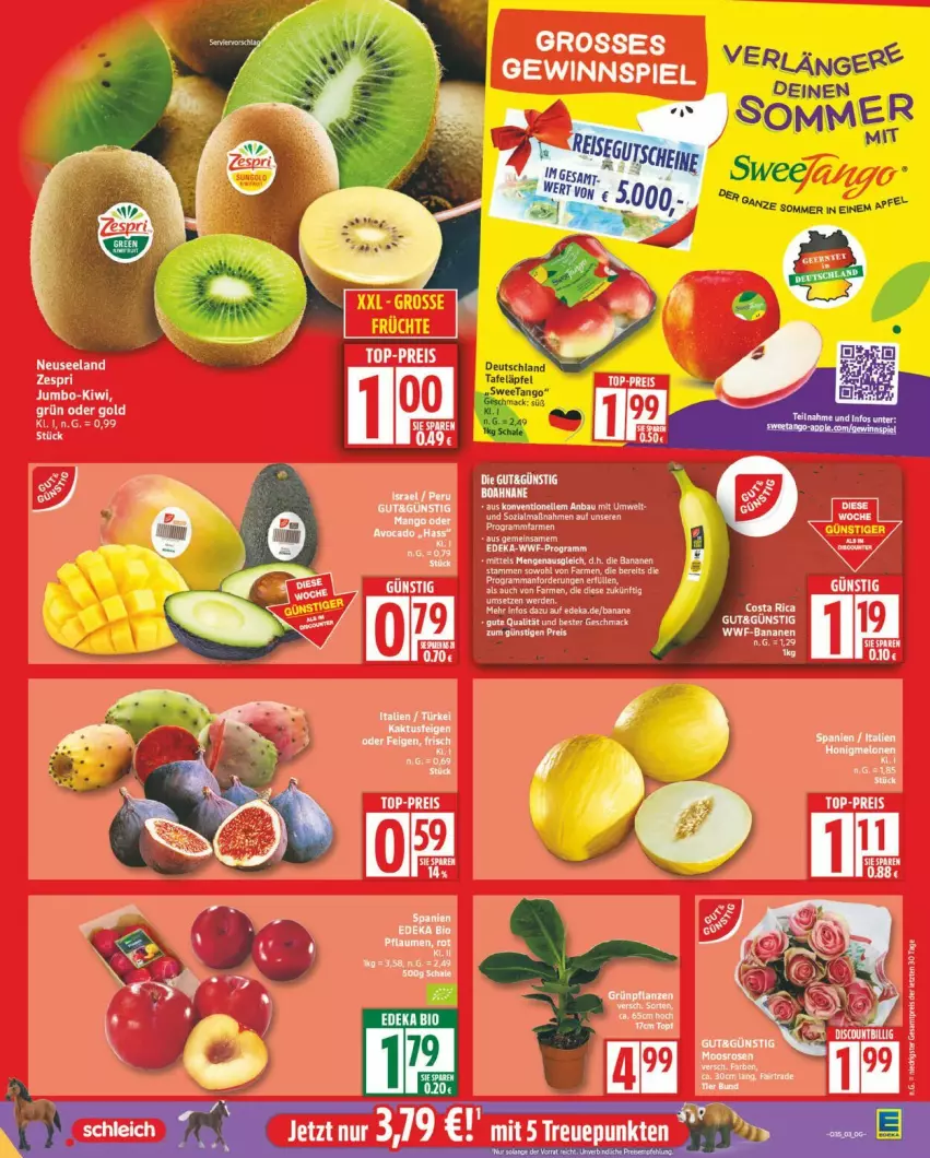 Aktueller Prospekt Edeka - Prospekte - von 25.08 bis 30.08.2025 - strona 3 - produkty: banane, Bau, deka, eis, Elan, elle, gewinnspiel, reis, Ti