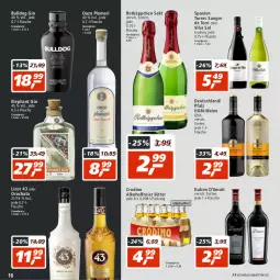 Gazetka promocyjna Real - Gazetka - ważna od 23.07 do 23.07.2022 - strona 16 - produkty: alkohol, Bulldog, eier, eis, flasche, gin, licor, licor 43, Orochata, ouzo, reis, rotkäppchen, sekt, Ti, wein, weine