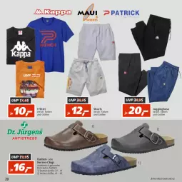 Gazetka promocyjna Real - Gazetka - ważna od 23.07 do 23.07.2022 - strona 20 - produkty: bett, Clogs, gin, hose, Jogginghose, shirt, shorts, T-Shirt